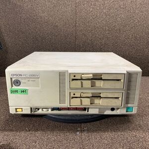 DT98-341 激安 PC98 デスクトップ EPSON PC-286V-STD MEM 640KB HDD欠品　メモリーチェックまで確認済み　ジャンク