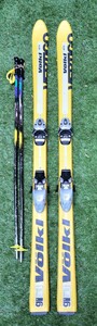 スキー　volkl g3 フォルクル　ジュニア　150 　sl45 ストック