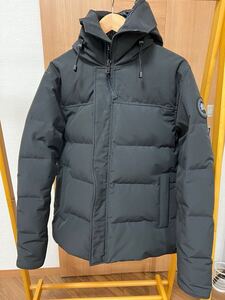 【美品】正規品☆　カナダグース　マクミランパーカー Lサイズ 黒　CANADA GOOSE MACMILLAN PARKA BLACK LABEL 3804MB　ダウンジャケット