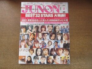 2208CS●JUNON ジュノン 2003.2●平岡祐太/深田恭子/押尾学/菅野美穂/坂口憲二/仲間由紀恵/永井大/上戸彩/山田孝之/Gackt/藤原竜也