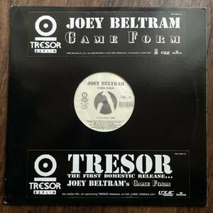 JOEY BELTRAM - GAMEFORM / Robert Armani / Mike Dearborn / TRESOR BERLIN / 90