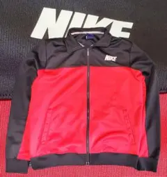 【80s】超希少 NIKE トラックジャケット 復刻 赤黒 ジャージ 紺タグ