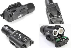 【ジュラルミン削り出しボディ】SUREFIRE シュアファイア タイプ X300 ウェポンライト★300ルーメンでバチッと明るい!