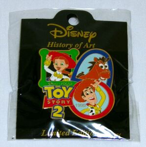 ディズニー Disney History of Art ピンバッジ TOY STORY 2