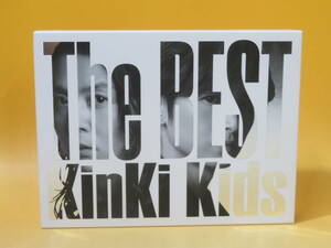 【中古】KinKi Kids　The BEST　3CD＋Blu-ray　ブックレット付き　ジャニーズ　堂本光一　堂本剛　B2 A146