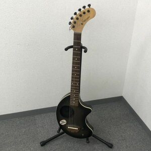 C027-H28-83 FERNANDES フェルナンデス ZO-3 ブラック黒 エレキギター ぞうさん 小型 弦楽器