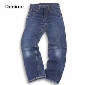 Denime 旧ドゥニーム 通年 赤耳★ ジップフライ デニム パンツ ジーンズ Sz.26　メンズ 日本製　I4B01804_A#R