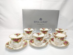 ROYAL ALBERT ロイヤルアルバート カップ＆ソーサー Old Country Roses 6客セット