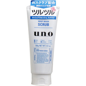 【まとめ買う】ＵＮＯ（ウーノ） ホイップウォッシュ（スクラブ）（洗顔料） １３０ｇ×3個セット