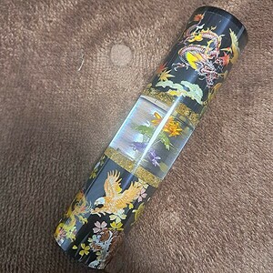 シフトノブ 水中花 旧車 ワンオフ 鯉 虎 和柄 トラック野郎 デコトラ　トラック　桜　紅葉　金箔 カスタム