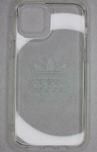 14 00302 ☆ アディダスオリジナルス iPhone ケース クリアケース adidas FW20【USED品】