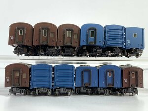 4-75＊Nゲージ KATO 郵便・荷物列車 「東海道・山陽」 まとめ売り 10-899 6両セットA / 10-1724 6両セットB カトー 鉄道模型(asc)