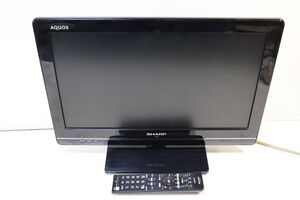 SHARP/シャープ　AQUOS/アクオス　19V型液晶テレビ　LC-19K5