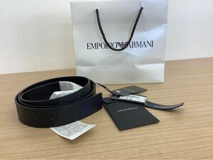 ◯営NI069-A5T60【埼玉発】EMPORIO ARMANI エンポリオアルマーニ ベルト Y4S195 牛革 メンズ イタリア製 新品未使用品