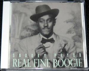 スヌーキー・プライヤー SNOOKY PRYOR / REAL FINE BOOGIE ハーモニカ 稀少国内