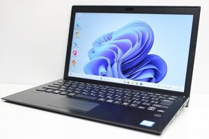 1円スタート ノートパソコン Windows11 WPS office搭載 VAIO Pro PG VJPG1113 第8世代 Core i5 SSD256GB メモリ8GB フルHD 13.3 カメラ