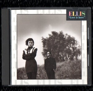 Ω 美品 エリ ELLIS デビューアルバム 1990年 CD/ラヴイズヒア LOVE IS HERE/TOMORROW ハートじかけの未来 SEED OF LOVE 他全11曲入/LUKA