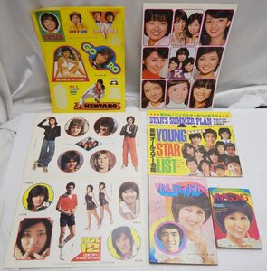 昭和レトロ☆1970年代「YOUNG STAR LIST」「VIVA SONG」「VIVA!アイドル」等まとめて☆山口百恵 キャンディーズ ピンクレディ☆E0909666