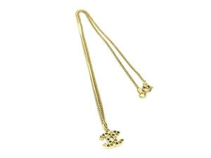 1円 CHANEL シャネル ココマーク 04A ネックレス ペンダント アクセサリー レディース ゴールド系 FK1749