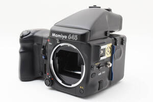 【美品】 マミヤ Mamiya 645 Pro AE Finder Winder Grip 120 Film Back 中判フィルムカメラ #2325884