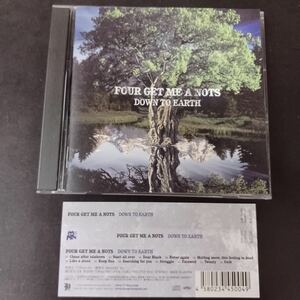 CD_24】 FOUR GET ME A NOTS /DOWN TO EARTH