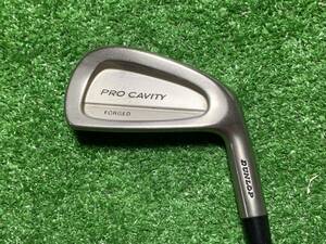 【AI-1053】中古 単品アイアン　DUNLOP ダンロップ　PRO CAVITY　FORGED　4番アイアン　純正カーボン　S