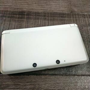 3ds 本体 アイスホワイト 白 NINTENDO 3DS 中古 任天堂 送料無料 動作確認◎ 06051