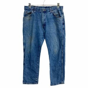 Wrangler デニムパンツ W38 ラングラー ビッグサイズ ブルー メキシコ製 古着卸 アメリカ仕入 2306-1331