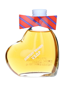 【ミニチュアボトル】サントリー VSOP ハート型ボトル ブランデー 箱なし 50ml 40％　KBM1342