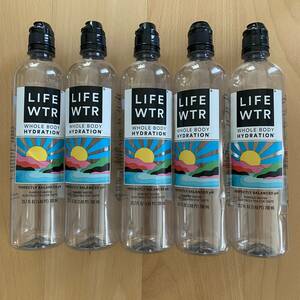 日本未発売 未使用 Life wtr ライフウォーター 700mL 5本セット 空ボトル