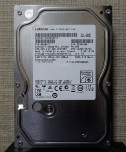 ■正常動作品■HGST製 320GB AVコマンド対応HDD HCS5C1032CLA382