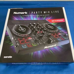 【比較的綺麗】Numark Party Mix Live/LEDパーティライト搭載 スピーカー内蔵 DJコントローラー 未チェック ジャンク品