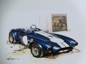 bowイラスト-271/ シェルビーコブラ427 / Shelby Cobra -271-2001.01//1枚のみ