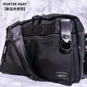 新品未使用【至高の逸品】PORTER ポーター HEAT ヒート ショルダーバッグ マグライト メンズ ブラック カメラバッグ ショルダー着脱可能