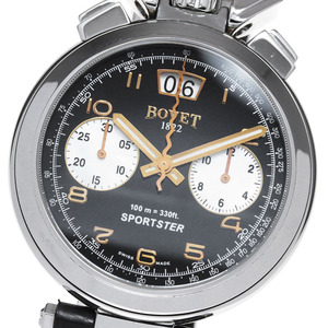 ボヴェ BOVET SP0322-70 スポーツスター クロノグラフ 自動巻き メンズ 良品 保証書付き_835255