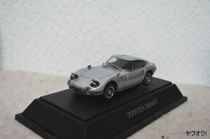 エブロ トヨタ 2000GT 1/43 ミニカー 銀