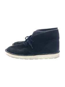 Clarks◆トレッキングブーツ/25.5cm/BLK/スウェード/26109533/使用感有