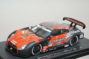 EBBRO エブロ 1/43 NISSAN 日産 ザナヴィ ニスモ GT-R ローダウンフォース 富士テスト スーパーGT500 2008 #23 44125