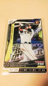 ☆ベースボールコレクション☆R-T099☆ナバーロ☆阪神タイガース☆レア☆星2☆BASEBALLCOLLECTION☆BBC☆アペンドパック第5弾☆