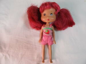ストロベリーショートケーキ 人形　Strawberry Shortcake　ドール 2000年　背の高い赤毛の子　　中古　