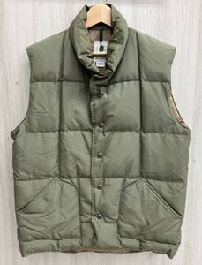 SIERRA DESIGNS シエラデザイン DOWN SIERRA VEST ダウンベスト 7981 カーキ系 メンズ Lサイズ