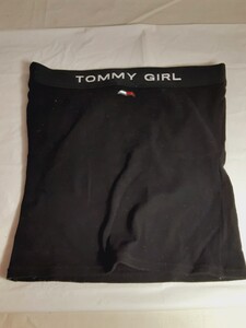 ☆TOMMY GIRL☆トミーガール☆チューブトップ☆黒色Sサイズ☆中古品☆ ブラック☆古着☆