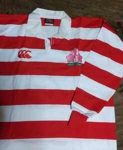 値下げ交渉 1999年 ラグビー日本代表 ファーストジャージ Canterbury ニュージーランド製 検)JAPAN RUGBY JERSEY WORLD CUP ワールドカップ