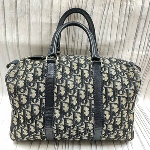 m002 G4(80) Christian Dior ディオール トロッター柄 ボストンバッグ ヴィンテージ ハンドバッグ カバン 鞄 レディース