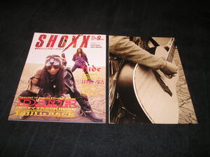 SHOXX ショックス　Vol.26 1994年　ポスター付き　TAIJI D.T.R HIDE X JAPAN LUNA SEA ZIGGY レディースルーム