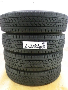 L-3253 中古スタッドレスタイヤ ブリヂストン BLIZZAK VL1 155/80R14 88/86N (4本)