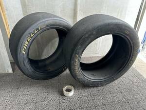 325/680-18 2本 ピレリ PIRELLI P ZERO スリックタイヤ【中古/埼玉より発送】