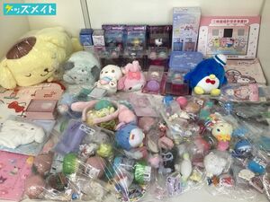 14 【同梱不可/現状】 サンリオ グッズ まとめ売り ハローキティ シナモロール ポムポムプリン 他 フィギュア ぬいぐるみ 他｜# 52 74