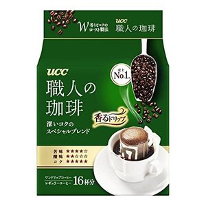 UCC 職人の珈琲 ドリップコーヒー 深いコクのスペシャルブレンド 16杯×3個