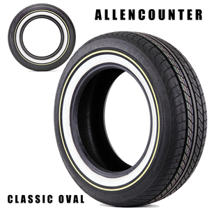 送料無料 オーレンカウンター リボンタイヤ 【4本セット 新品】 ALLENCOUNTER CLASSIC OVAL クラッシックオーバル 165/80R14 97/65N